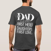 PAPA Een zoons eerste  T-shirt (Achterkant)