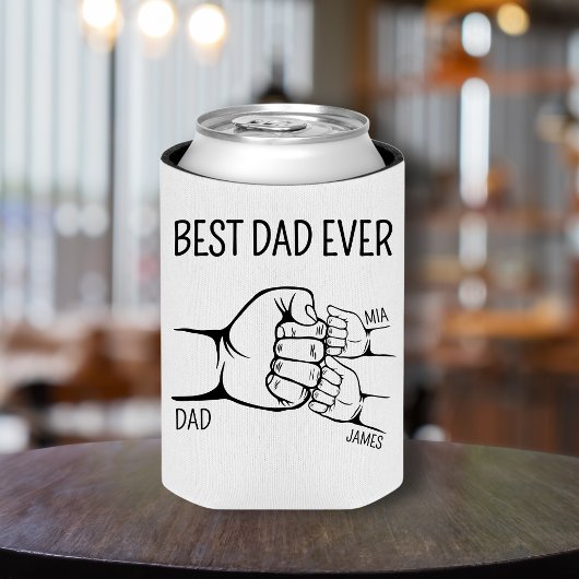 Papa eerste bult aangepaste vaders dag koeler