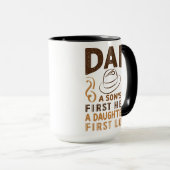 Papa - Eerste Hero van de zoon, de eerste liefde v Mok (Voorkant rechts)