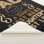 Papa - Eerste Hero van de zoon, de eerste liefde v Sherpa Deken (3/4)