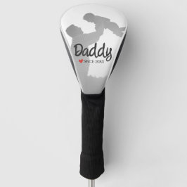 Papa, eerste vaders dag, eerste gelukkige vader golfheadcover