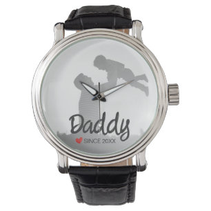 Papa, eerste vaders dag, eerste gelukkige vader horloge