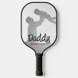 Papa, eerste vaders dag, eerste gelukkige vader pickleball paddle