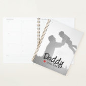 Papa, eerste vaders dag, eerste gelukkige vader planner (Display)