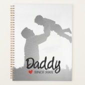 Papa, eerste vaders dag, eerste gelukkige vader planner (Voorkant)