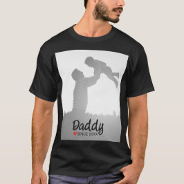 Papa, eerste vaders dag, eerste gelukkige vader t-shirt
