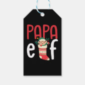 Papa Elf Cadeaulabel (Voorkant)