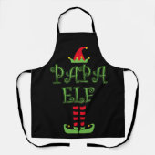 Papa Elf Christmas TShirt Schort (Voorkant)