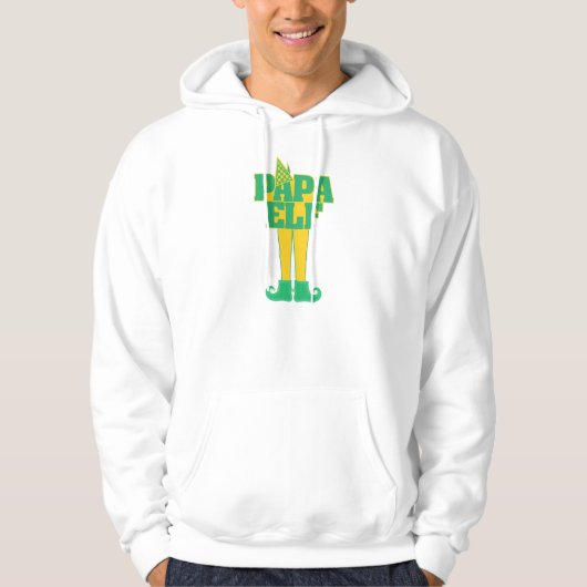 Papa Elf Hoodie (Voorkant)