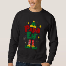 Papa Elf Kerstmis Familie Pyjama Design