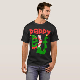 Papa Elf Kerstmis T-shirt