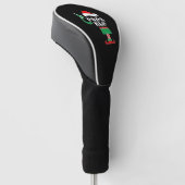 Papa Elf Mannen Elf Kerstmis voor Ugandekerst El Golfheadcover (Schuin)