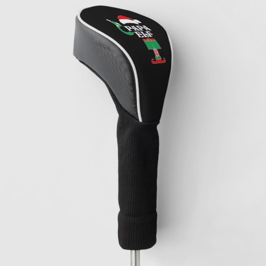 Papa Elf Mannen Elf Kerstmis voor Ugandekerst El Golfheadcover (Schuin)