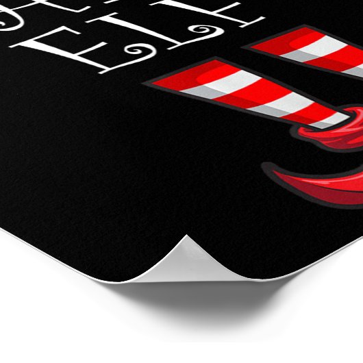 Papa Elf Matching Family Christmas Party Pajama Pa Poster (Hoek)