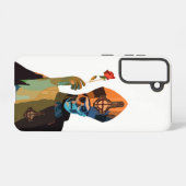 Papa Emeritus II/Secondo met Roos Samsung Galaxy Hoesje (Achterkant horizontaal)