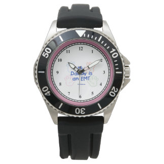 Papa EMT Hands Horloge