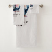 Papa en aughters op maat (9) bad handdoek (Insitu)