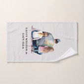 Papa en aughters op maat (9) bad handdoek (Handdoek)