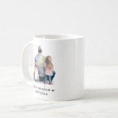 Papa en aughters op maat (9) koffiemok (Voorkant links)