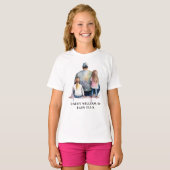 Papa en aughters op maat (9) t-shirt (Voorkant volledig)