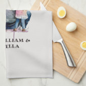 Papa en aughters op maat (9) theedoek (Quarter Fold)