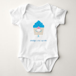 Papa en Baby Cupcake Romper