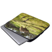 Papa en Baby Emus, Laptop Sleeve (Voorkant onderkant)