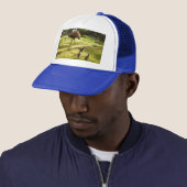 Papa en Baby Emus, Trucker Pet (In situ)