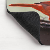 Papa en Baby Kardinaal 1 Muismat (Hoek)