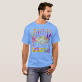 Papa en dochter bijpassende vader dochter squad t-shirt (Voorkant volledig)