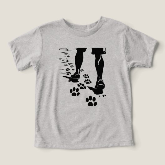 papa en hond (Design voorkant)