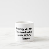 Papa en ik espresso kop (Voorkant)