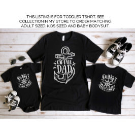 Papa en ik Papa's eerste stuurman Kinder Shirts