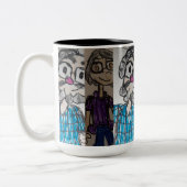 PAPA EN MAMA TWEEKLEURIGE KOFFIEMOK (Links)