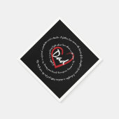 Papa en vaders servet (Hoek)