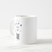 Papa en van être vertrouwen koffiemok (Voorkant links)