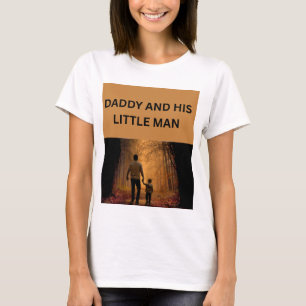 PAPA EN ZIJN KLEINE MAN T-SHIRT
