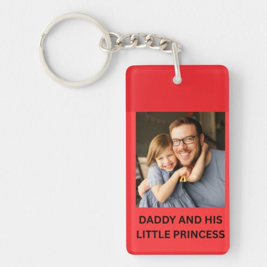 PAPA EN ZIJN KLEINE PRINSES SLEUTELHANGER (Voorkant)