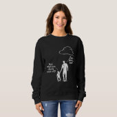 Papa en zoon wat zijn wolken gemaakt van Linux Sev Trui (Voorkant volledig)