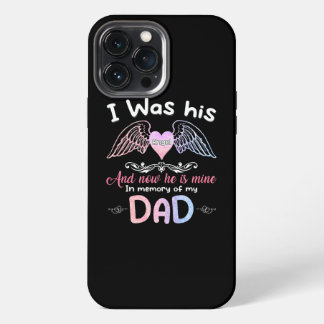 Papa Engel Ik Was Zijn Engel Nu Is Hij Van Mij In iPhone 13 Pro Max Hoesje