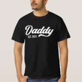 Papa Est. 2021 T-shirt (Voorkant)