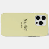Papa Est aangepaste iPhone / iPad hoes (Achterkant (horizontaal))