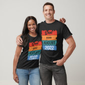Papa Est augustus 2022 Trots Papa Best Daddy Class T-shirt (Unisex)