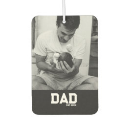 Papa Est Foto Zwart & Wit Jaar Vaderdag Luchtverfrisser