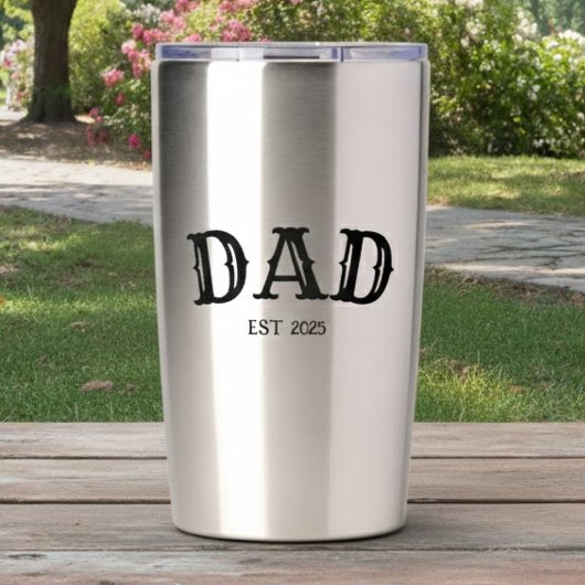 PAPA EST  GEÏSOLEERDE DRINKBEKER
