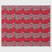 Papa Extraordinaire Cadeaupapier (Vlak)