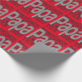 Papa Extraordinaire Cadeaupapier (Hoek)