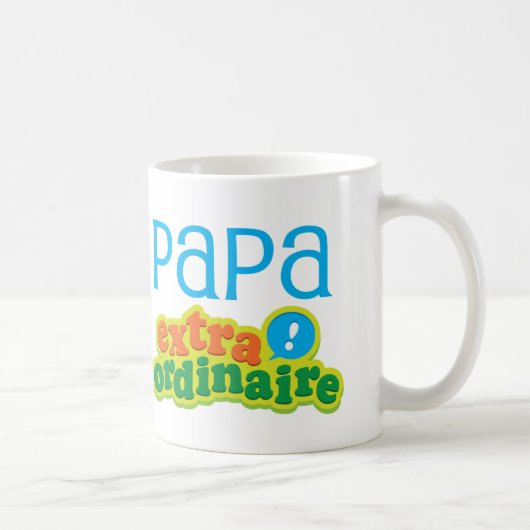 Papa Extraordinaire Gift Idea Koffiemok (Rechts)