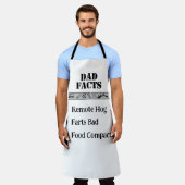 Papa Facts Schort (Gedragen)
