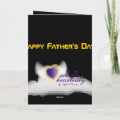 Papa Familie Leeuw Koning-Aanpassen Kaart (Achterkant)